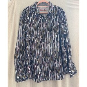 Robert Graham long sleeve multicolor shirt 3XL cotton men